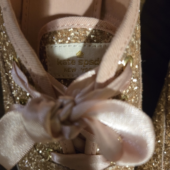 Kate Spade Keds Glitter Size 9 NWOT - Picture 3 of 7